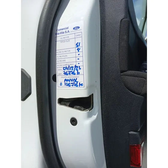 Cerradura Puerta Delantera Izquierda para Ford Fiesta Vii (Hj, Hf)