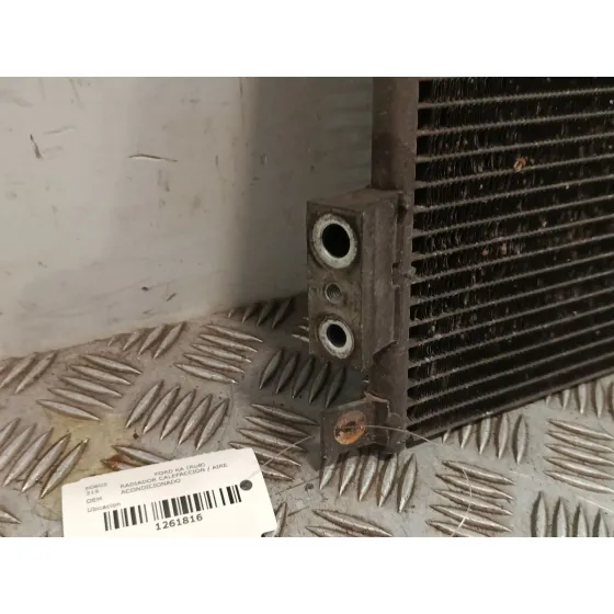 Condensador / Radiador Aire Acondicionado para Ford Ka (Ru8)