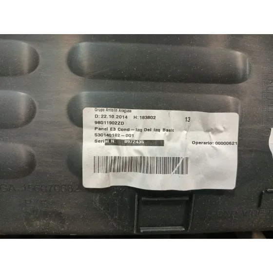 Guarnecido Puerta Delantera Izquierda para Citroën C3 Aircross I (2R_, 2C_)