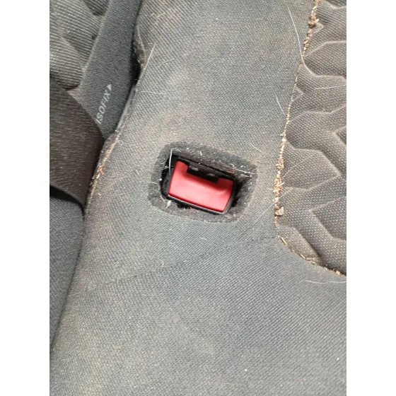 Enganche Cinturon Trasero Izquierdo para Opel Corsa D (S07)