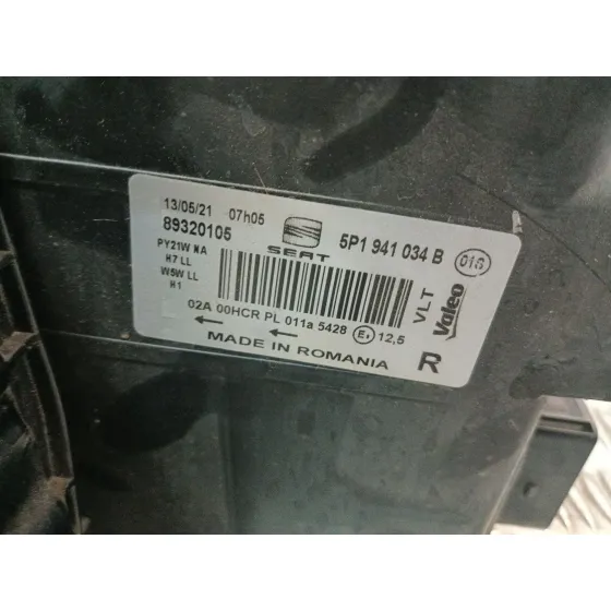 Faro Derecho para Seat Altea Xl (5P5, 5P8)