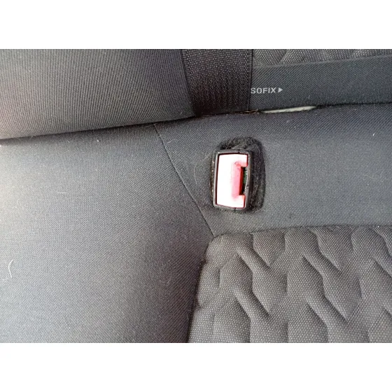 Enganche Cinturon Trasero Izquierdo para Opel Corsa D (S07)