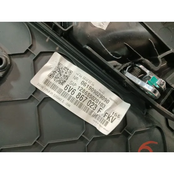 Guarnecido Puerta Trasera Izquierda para Skoda Fabia Iii (Nj3)