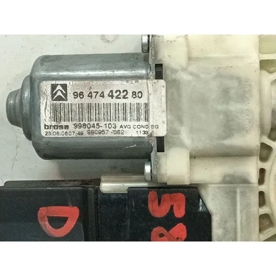 Motor Elevalunas Delantero Izquierdo para Citroën C4 Coupe