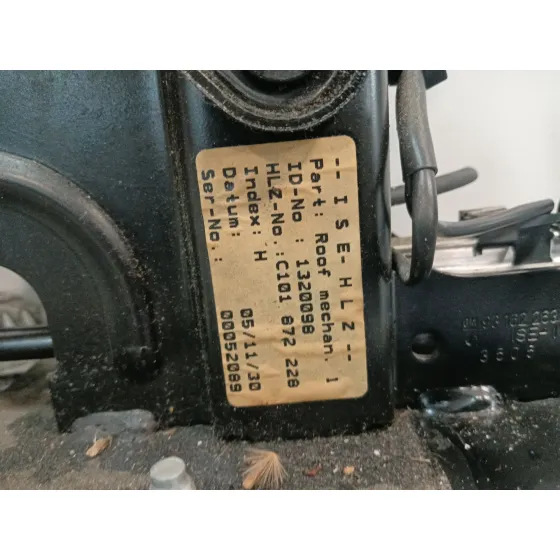 Mecanismo Elevacion Capota para Opel Tigra Twintop (X04)