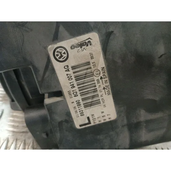 Faro Izquierdo para Volkswagen Polo Iv (9N_, 9A_)