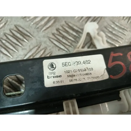 Elevalunas Trasero Derecho para Skoda Octavia Iii Combi (5E5, 5E6)