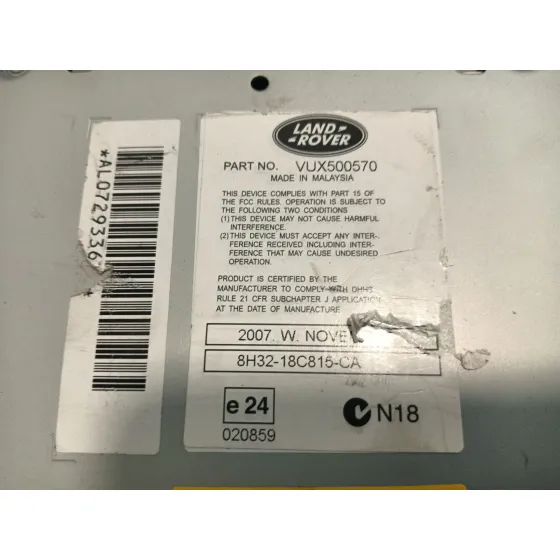 Sistema Audio / Radio Cd para Land Rover Range Rover Sport I (L320)