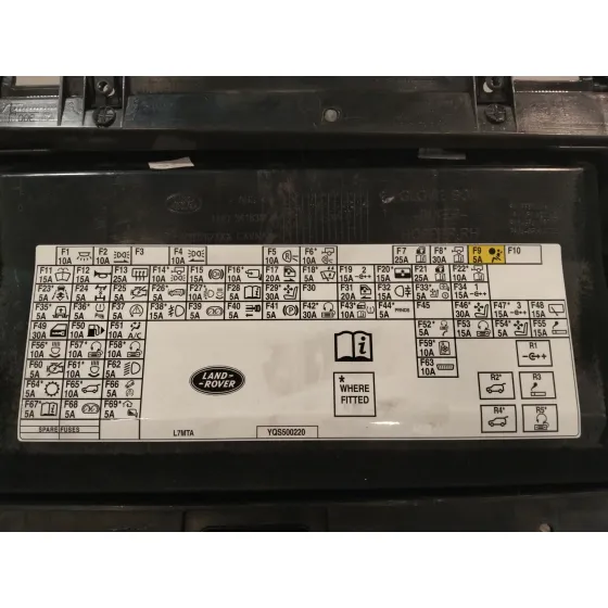 Guantera para Land Rover Range Rover Sport I (L320)