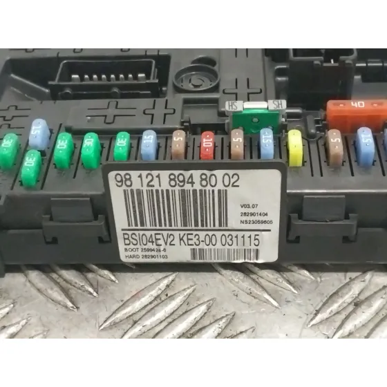 Caja Reles / Fusibles para Citroën Berlingo Multispace (B9)