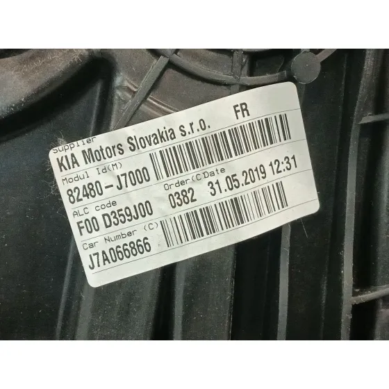 Elevalunas Delantero Derecho para Kia Ceed