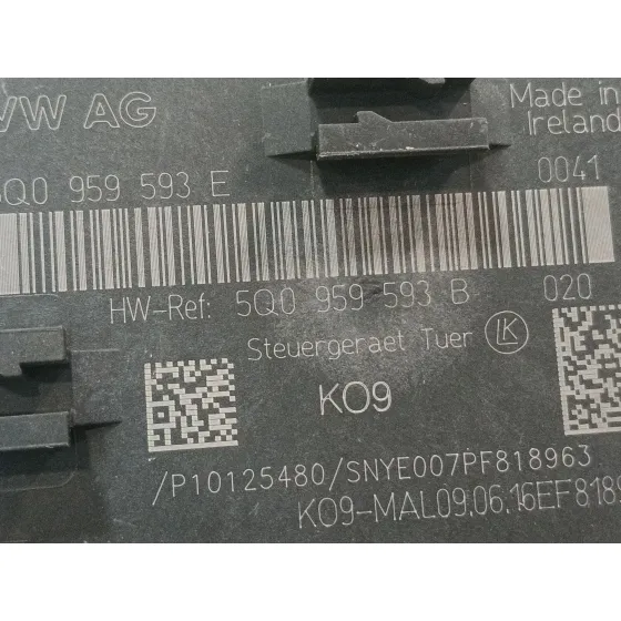 Modulo Electronico para Audi A3 Sportback (8Va, 8Vf)