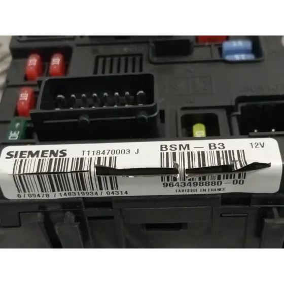 Caja Reles / Fusibles para Citroën C2 (Jm_)