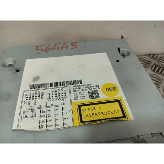 Sistema Audio / Radio Cd para Seat Exeo St (3R5)(2009>)