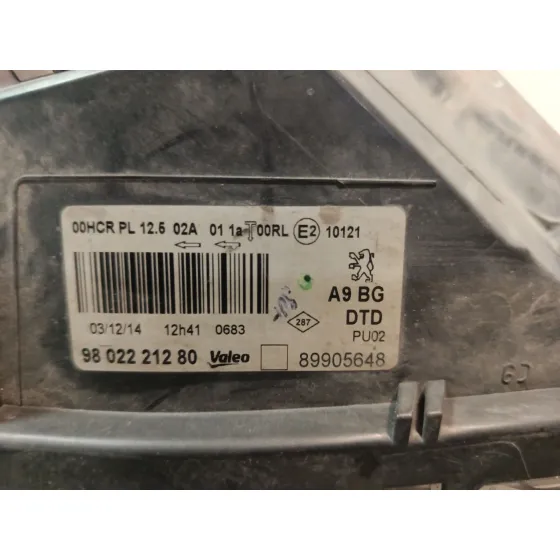 Faro Derecho para Peugeot 208 I (Ca_, Cc_)