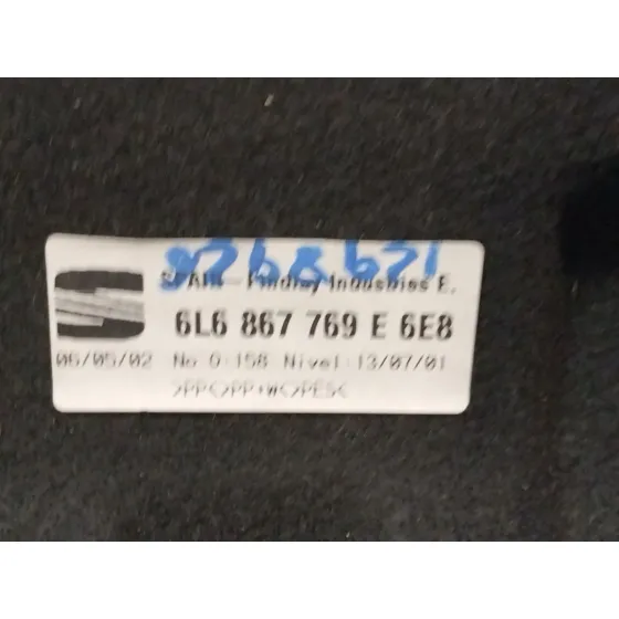 Bandeja Trasera para Seat Ibiza Iii (6L1)