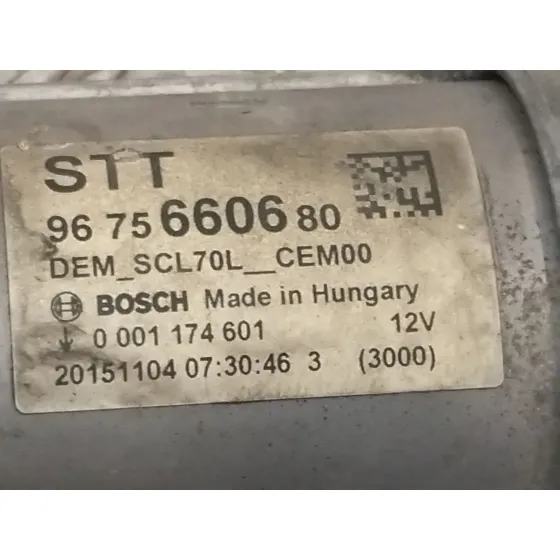 Motor Arranque para Peugeot 207 Cc (Wd_)