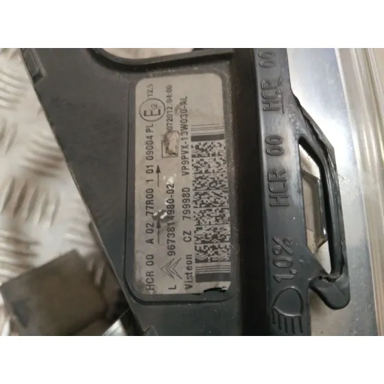 Faro Izquierdo para Citroën C3 Ii (Sc_)