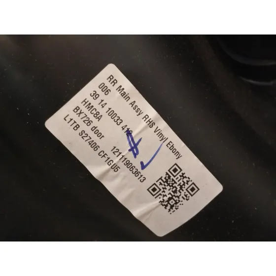 Guarnecido Puerta Trasera Derecha para Ford Puma (J2K, Cf7)