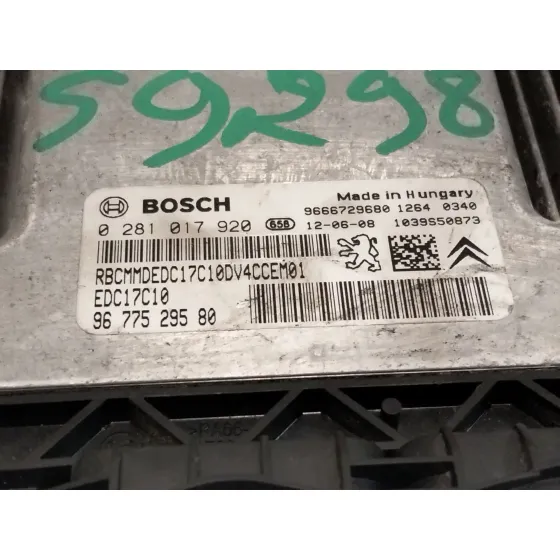 Centralita Motor Uce para Peugeot 208 I (Ca_, Cc_)