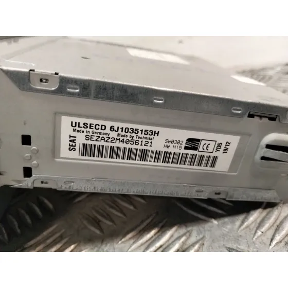 Sistema Audio / Radio Cd para Seat Ibiza Iv (6J5, 6P1)
