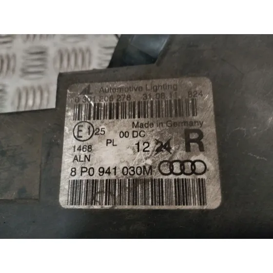Faro Derecho para Audi A3 Sportback (8Pa)