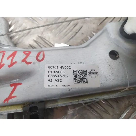 Elevalunas Delantero Izquierdo para Nissan Qashqai Ii (J11, J11_)