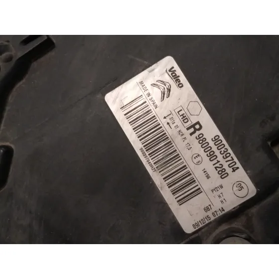 Faro Derecho para Citroën C4 Cactus