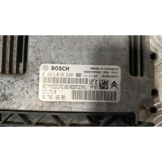 Centralita Motor Uce para Peugeot Expert Furgoneta (Vf3A_, Vf3U_, Vf3X_)