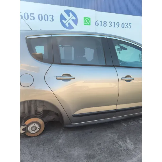 Puerta Trasera Derecha para Peugeot 3008 I Monospace (0U_)