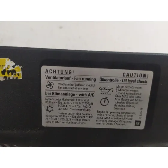 Rejilla Delantera para Opel Zafira / Zafira Family B (A05)