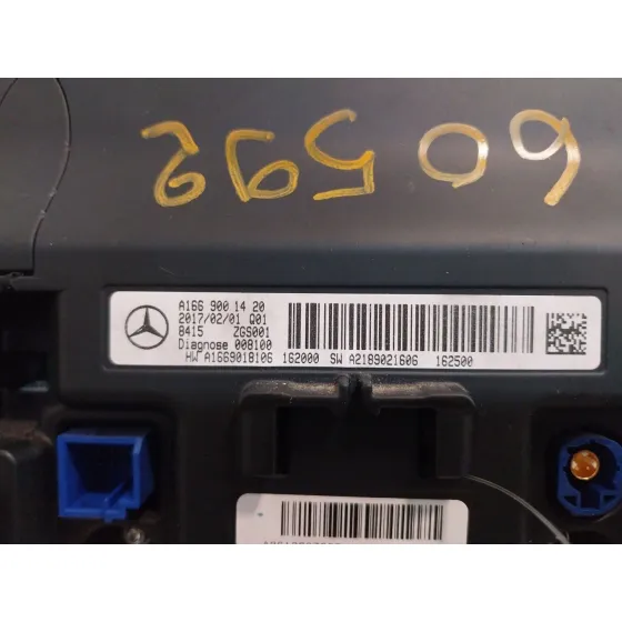 Pantalla / Mando Multifuncion para Mercedes-Benz Clase A (W176)