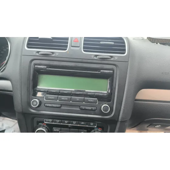 Sistema Audio / Radio Cd para Volkswagen Golf Vi (5K1)