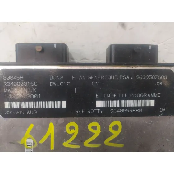 Centralita Motor Uce para Peugeot 206 Hatchback (2A/C)
