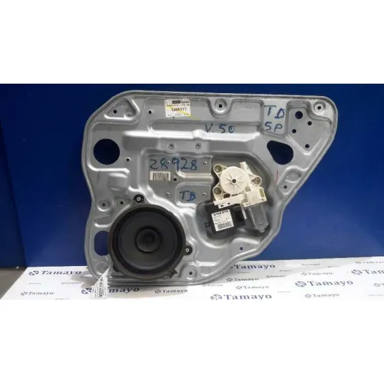 Elevalunas Trasero Derecho para Volvo V50 Familiar
