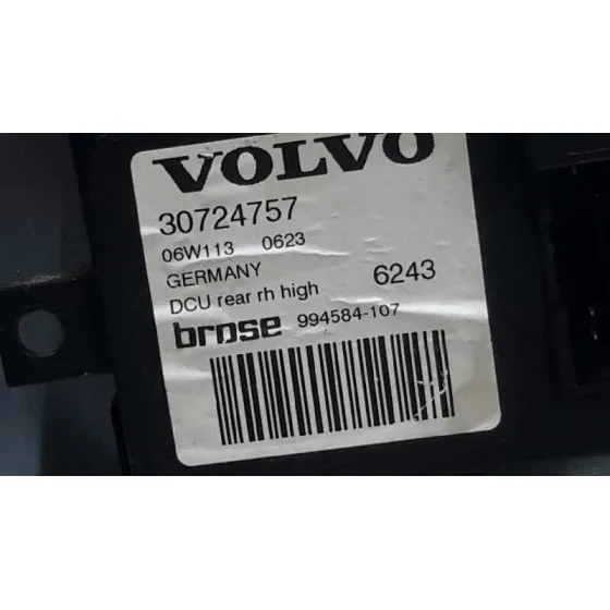 Elevalunas Trasero Derecho para Volvo V50 Familiar