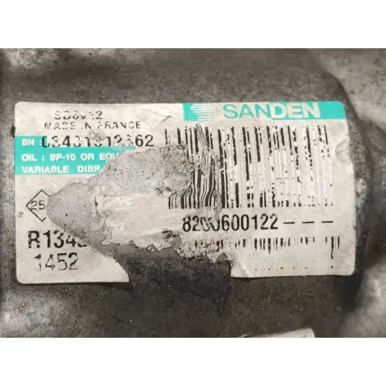 Compresor Aire Acondicionado para Renault Clio Iii