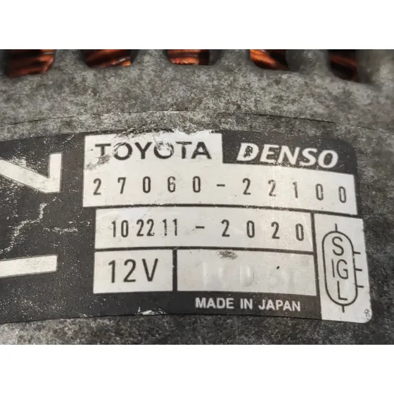Alternador para Toyota Corolla Verso (E12)