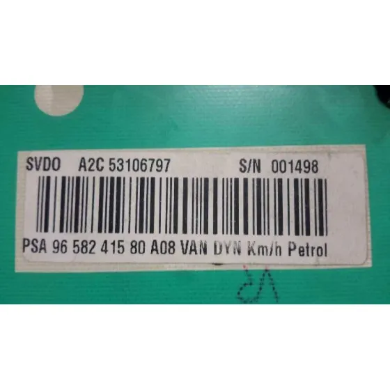 Cuadro Instrumentos para Peugeot 1007