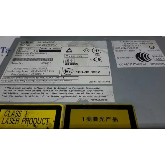 Sistema Navegacion Gps para Toyota Prius (Nhw30)
