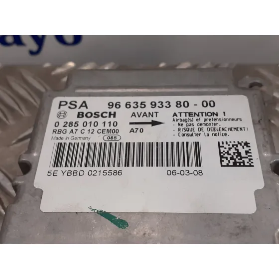 Centralita Airbag para Peugeot 207