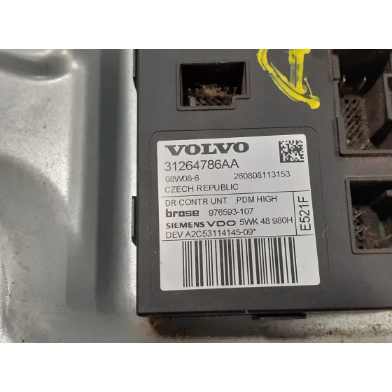Elevalunas Delantero Derecho para Volvo S40 Berlina