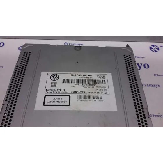 Sistema Audio / Radio Cd para Volkswagen Golf Vi (5K1)