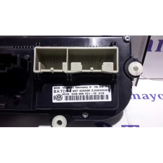 Mando Climatizador para Volkswagen Golf Vi (5K1)