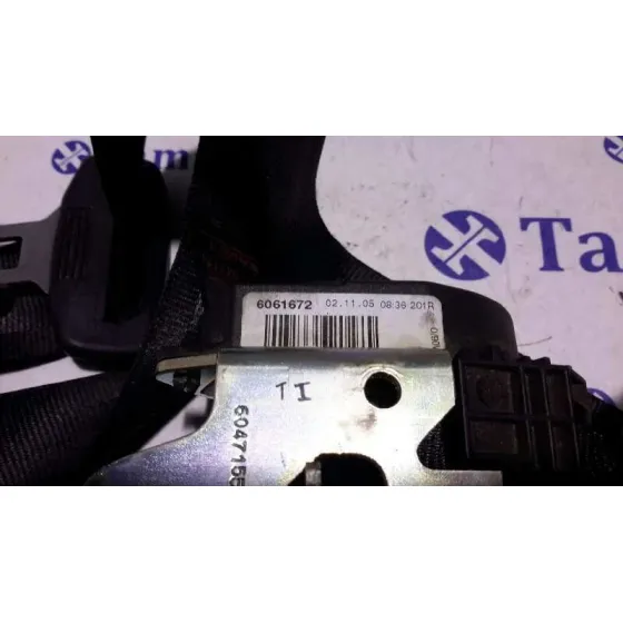 Cinturon Seguridad Trasero Izquierdo para Seat Altea (5P1)