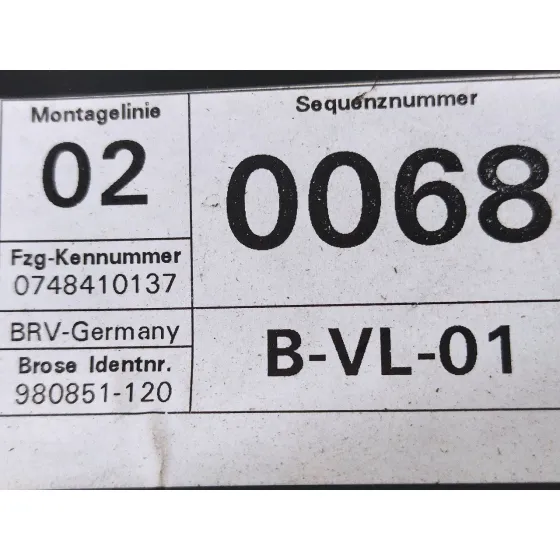 Elevalunas Delantero Izquierdo para Volkswagen Passat Variant (3C5)