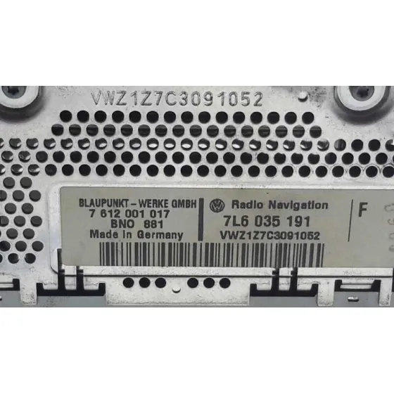 Sistema Navegacion Gps para Volkswagen Touareg (7La)