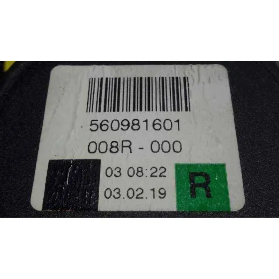 Cinturon Seguridad Delantero Derecho para Volkswagen Touareg (7La)