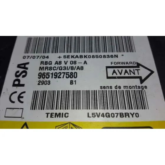 Centralita Airbag para Citroën C3