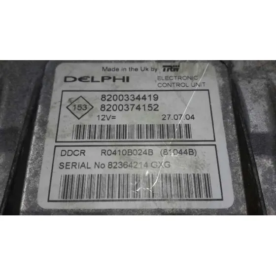 Centralita Motor Uce para Renault Megane Ii Berlina 3P
